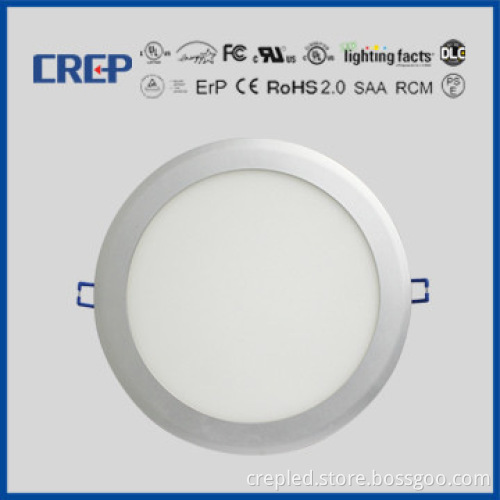 white edgelit smd2835 dimmable round led ceiling panel light 4inch 9w
